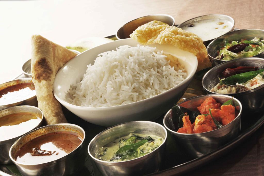 Heritage Madurai Eksteriør bilde A vegetarian thali